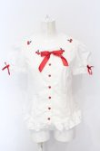 画像1: Angelic Pretty / Lovely Cherryブラウス  シロ O-25-05-31-1036-AP-BL-OW-OS (1)