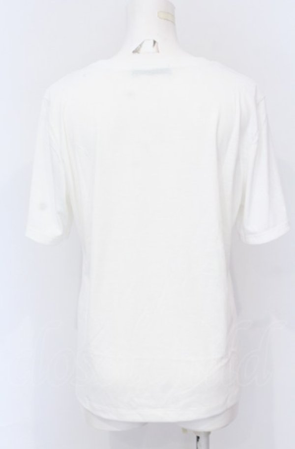 画像2: INGEBORG / ロゴプリントTシャツ  シロ O-25-05-31-1038-LO-TS-IG-ZI (2)