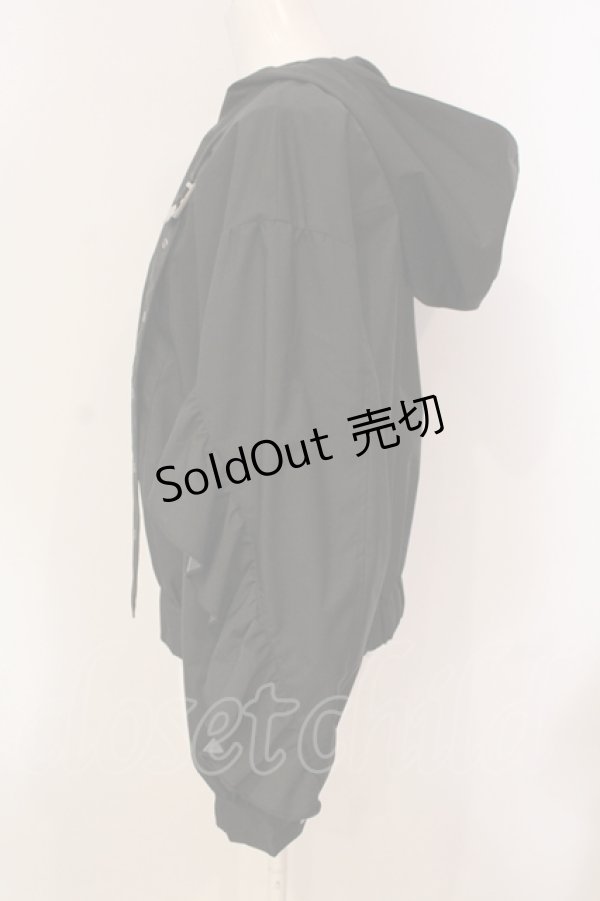 画像2: axes femme POETIQUE / ベルトデザインブルゾン M クロ O-25-05-31-063-AX-JA-OW-OS (2)