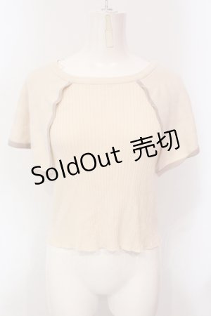 画像: Millor TOKYO / Dressyケープトップス【ニット】 M-L アイボリー O-25-05-31-080-LO-TO-IG-OS