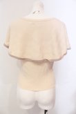 画像2: Millor TOKYO / Dressyケープトップス【ニット】 M-L アイボリー O-25-05-31-080-LO-TO-IG-OS (2)
