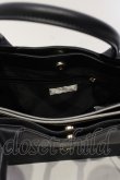 画像3: m petit by misako / AMレースアップ 2WAY トートバッグ  クロ O-25-06-03-036-LO-BG-IG-OS (3)