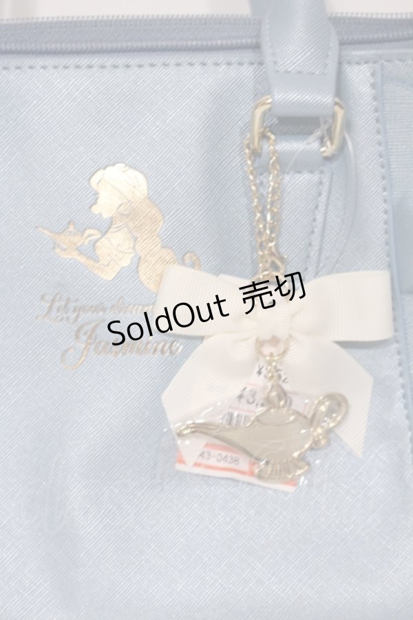 画像2: Disney / DSジャスミン2WAYバッグ  サックス O-25-06-03-038-EL-BG-IG-OS (2)