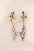 画像2: axes femme / チューリップリボンピアス  シルバー O-25-06-03-057-AX-AC-OW-OS (2)