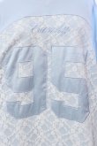 画像2: Candy Stripper / UNIFORM LAYERED DRESS  サックス×ホワイト O-25-06-03-007-PU-OP-OW-OS (2)