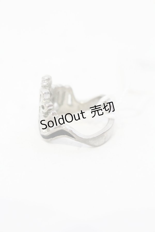 画像2: MILK / ロゴリボンリング 約12.5号 シルバー O-25-06-03-061-ML-AC-IG-ZT208-F002 (2)