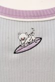 画像2: Candy Stripper / WIMP SURF RIDER キャミソール  ライトブルー O-25-06-03-015-PU-TO-OW-OS (2)
