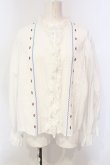 画像1: Candy Stripper / TINY TULIP COTTON BLOUSE　ブラウス  ホワイト O-25-06-03-016-PU-BL-OW-OS (1)