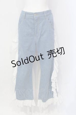画像: Candy Stripper / BE MY SELF DENIM PANTS  ブルー O-25-06-03-018-PU-PA-OW-ZY