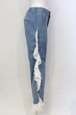 画像2: Candy Stripper / BE MY SELF DENIM PANTS  ブルー O-25-06-03-018-PU-PA-OW-OS (2)