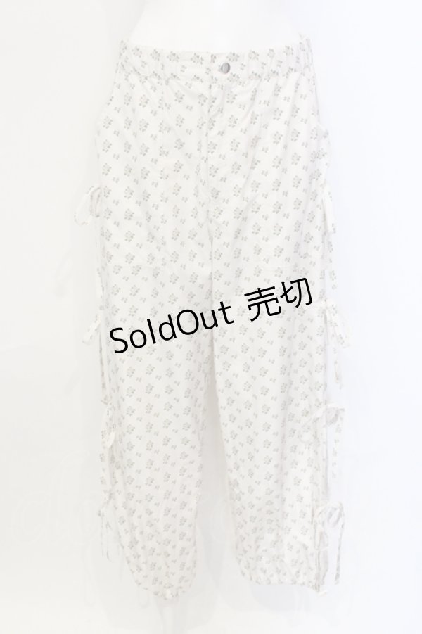 画像1: Candy Stripper / TINY ROSE ARMY パンツ  アイボリー O-25-06-03-021-PU-PA-OW-OS (1)