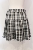 画像3: Candy Stripper / CHECK PLEATS MINI SKIRT S グレー O-25-06-03-024-PU-SK-OW-OS (3)
