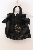 画像1: Maison de FLEUR / ギャザー2Wayトートバッグ  クロ O-25-06-03-029-LO-BG-OW-OS (1)