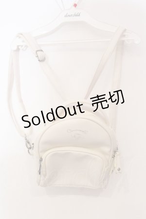 画像: サンリオ / シナモロールミニリュック  オフシロ O-25-06-03-032-EL-BG-OW-OS