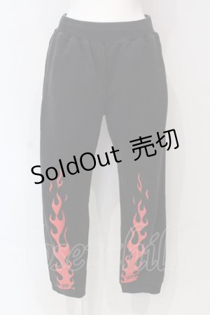 画像: KRY CLOTHING / HELLOKRY PT  ブラック×レッド O-25-06-07-001-EL-PA-OW-ZY