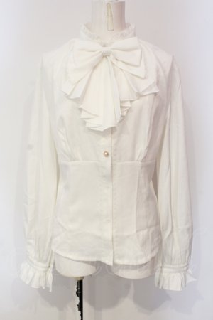 画像: Forest Wardrobe（海外ロリータブランド） / 森林以南 ブラウス L ホワイト O-25-06-07-041-LO-BL-IG-OS
