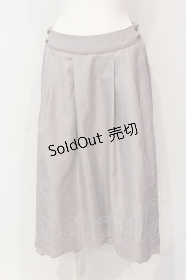 画像1: axes femme / タックデザインミディスカート M ピンク O-25-06-07-054-AX-SK-YM-ZT321 (1)