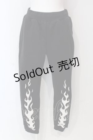 画像: KRY CLOTHING / HELLOKRY PT  ブラック×ホワイト O-25-06-07-002-EL-PA-OW-ZY