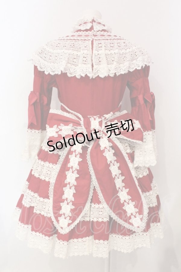 画像5: BABY,THE STARS SHINE BRIGHT / エリザベスワンピースセット  えんじ O-25-06-09-029-BA-OP-OW-OS (5)