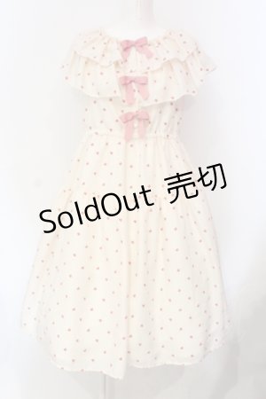画像: Shirley Temple / ミニハートプリントワンピース(Ladies) F クリーム O-25-06-09-030-ET-OP-OW-OS