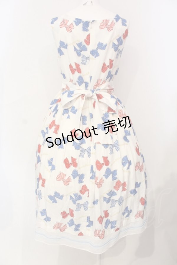 画像3: Jane Marple / Anniversary ribbonsスクエアドレス  オフホワイト O-25-06-09-031-JM-OP-OW-OS (3)