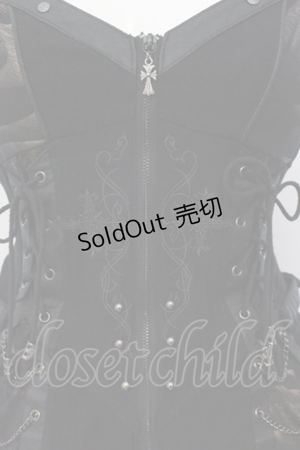 画像2: Ozz Croce / Ascended by the light ビスチェワンピース  ブラック O-25-06-09-033-OO-OP-IG-OS (2)