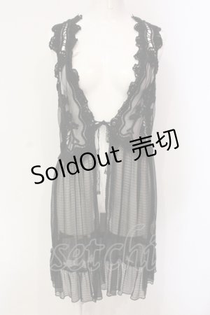 画像: axes femme / チュールジレ M クロ O-25-06-09-080-AX-TO-IG-OS