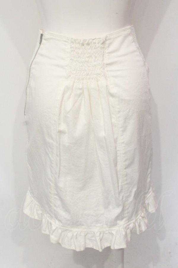 画像3: Katie / corsetti ハイウエストスカート XS シロ O-25-06-10-064-LO-SK-OW-ZT231 (3)