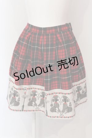 画像: Shirley Temple / プードルチェックスカート 150ｃｍ アカ O-25-06-10-067-ET-SK-OW-OS