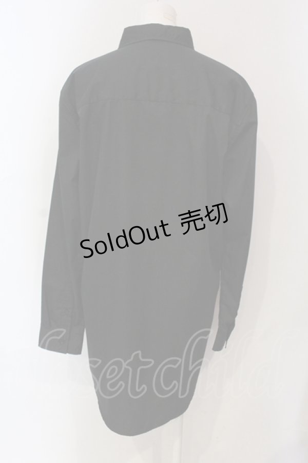 画像2: KMK / テレフォンベアーBIGシャツ F ブラック O-25-06-10-071-PU-BL-YM-ZY (2)