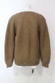 画像3: KANEKO ISAO / ケーブルニットカーディガン  ブラウン O-25-06-10-087-EL-TO-OW-ZT223 (3)