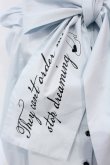 画像2: LOBU LOBU / 〈Disney / CINDERELLA〉ribbon frill blouse　ブラウス F ペールブルー O-25-06-10-100-LO-BL-OW-ZY (2)
