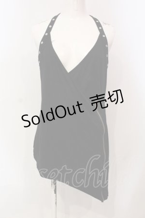 画像: KILL STAR / アシメミニワンピース M ブラック O-25-06-10-026-SL-OP-OW-OS
