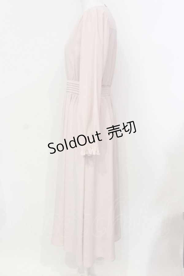 画像2: an another angelus / ウエストタックワンピース F ピンク O-25-06-12-033-CA-OP-OW-OS (2)
