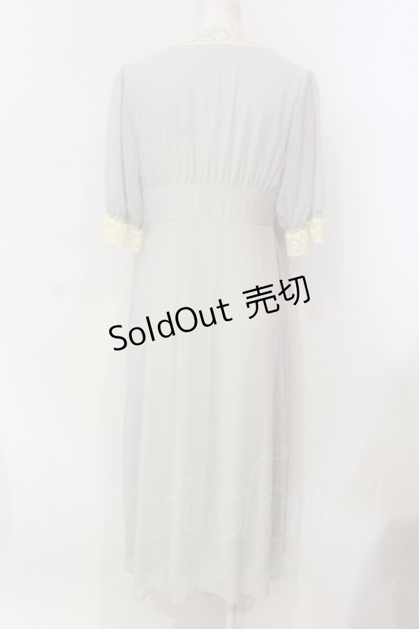 画像3: an another angelus / レース使いガウンワンピース F グリーン O-25-06-12-035-CA-OP-OW-ZT089 (3)