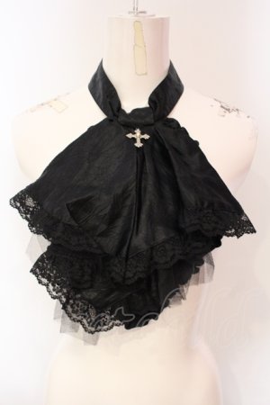 画像: MARBLE / ネクタイ＆ドレープリバーシブル2WAYタイ  黒×えんじ柄 O-25-06-12-061-GO-ZA-IG-OS