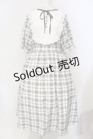 画像: m petit by misako / ワンピース LL シロ×クロ O-25-06-12-007-LO-OP-OW-OS