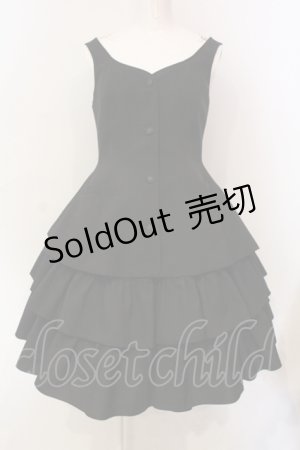 画像: MIHO MATSUDA / ツーピース・ミティ S ブラック O-25-06-12-083-GO-OP-OW-OS