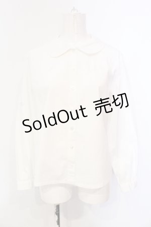 画像: Katie / 刺繍入りブラウス  シロ O-25-06-12-024-LO-BL-OW-OS