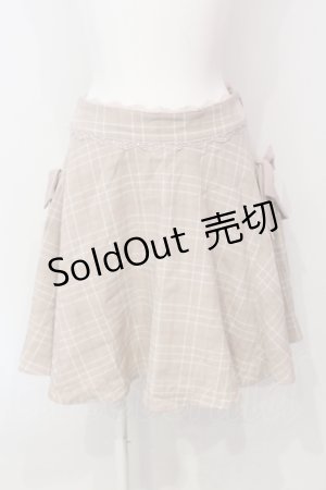 画像: LODISPOTTO / サイドリボンチェックスカパン M ピンク O-25-06-14-045-LO-PA-YM-OS