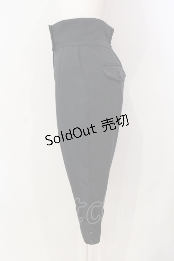 画像2: ATELIER BOZ / エゼルバルドハーフパンツ  ブラック O-25-06-14-053-EL-PA-OW-OS (2)