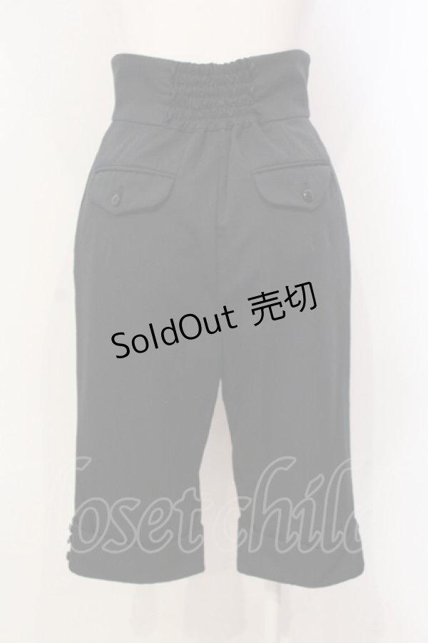 画像3: ATELIER BOZ / エゼルバルドハーフパンツ  ブラック O-25-06-14-053-EL-PA-OW-OS (3)