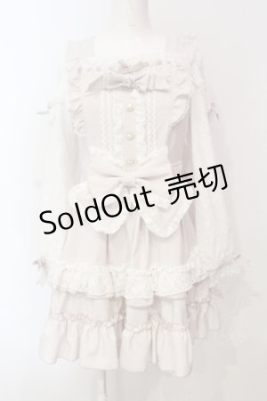 画像: LIZ LISA / ティアラリボンティアードワンピース  ピンク O-25-06-14-058-LO-OP-IG-OS