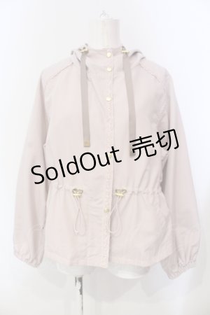 画像: axes femme / レース使いマウンテンパーカー M ピンク O-25-06-14-005-AX-TO-IG-OS