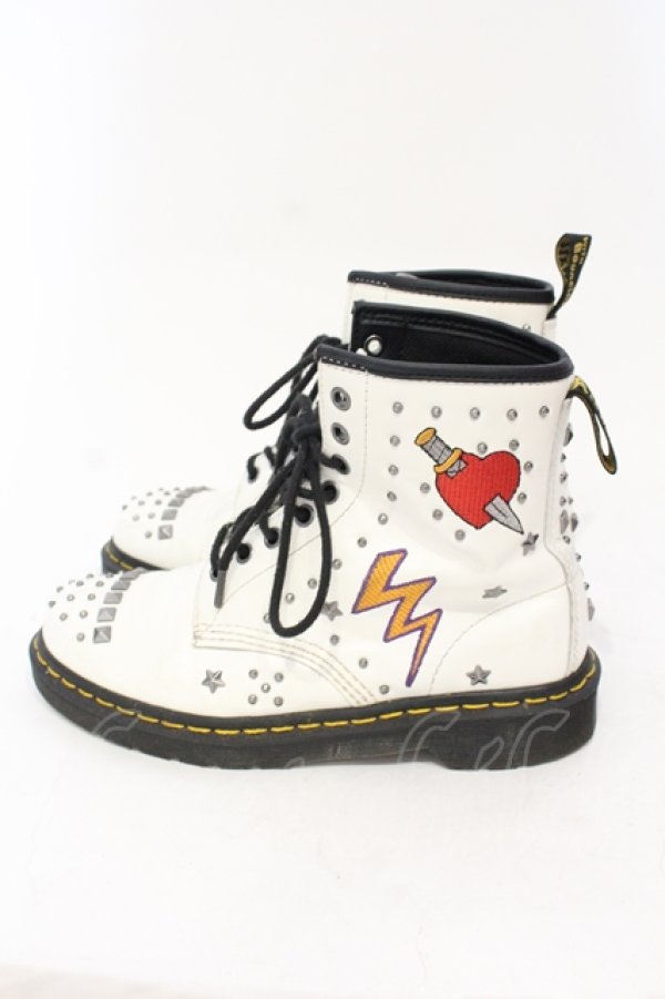 画像3: Dr.Martens （Getta Grip） / ROCKABILLY 8EYE BOOT　ブーツ UK5 ホワイト O-25-06-14-063-PU-SH-OW-ZT-K003 (3)