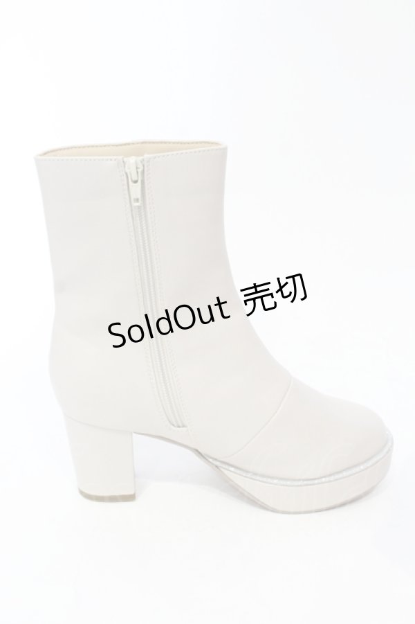 画像5: axes femme / ラメチップブーツ L グレージュ O-25-06-14-067-AX-SH-IG-ZT-K003 (5)