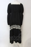 画像4: FLC / レースワンピース（星名桜子） M クロ×シロ O-25-06-14-025-LO-OP-OW-ZT090 (4)