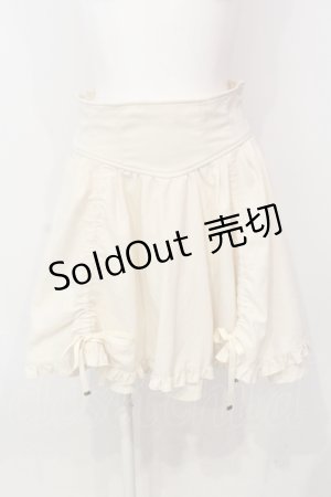 画像: Secret Honey / サスペンダーギャザースカート【サスペンダー欠品】  アイボリー O-25-06-14-027-CA-SK-IG-OS