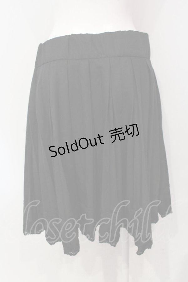 画像2: axes femme / ダブルボタンスカート  クロ O-25-06-14-030-AX-SK-IG-OS (2)