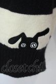 画像2: NieR Clothing / ORIGINAL HIGH-NECK SWEATER ニット  オフホワイト×ブラック O-25-06-16-046-PU-TO-IG-OS (2)